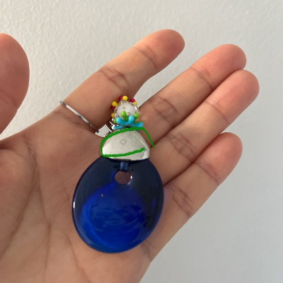 Turkey Blue Evil Eye With Bear Key Chain Purchased In Türkiye - Picture 7 of 8